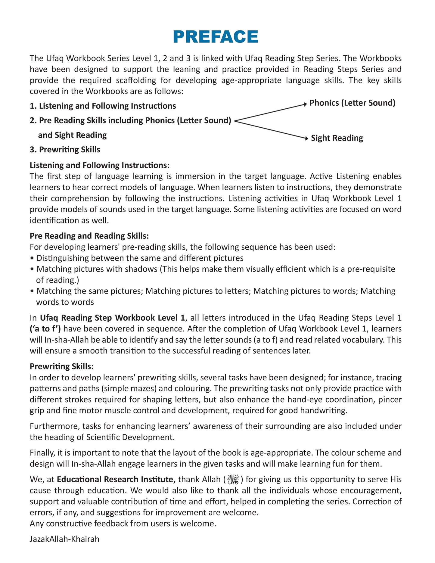 Ufaq Workbook - 1