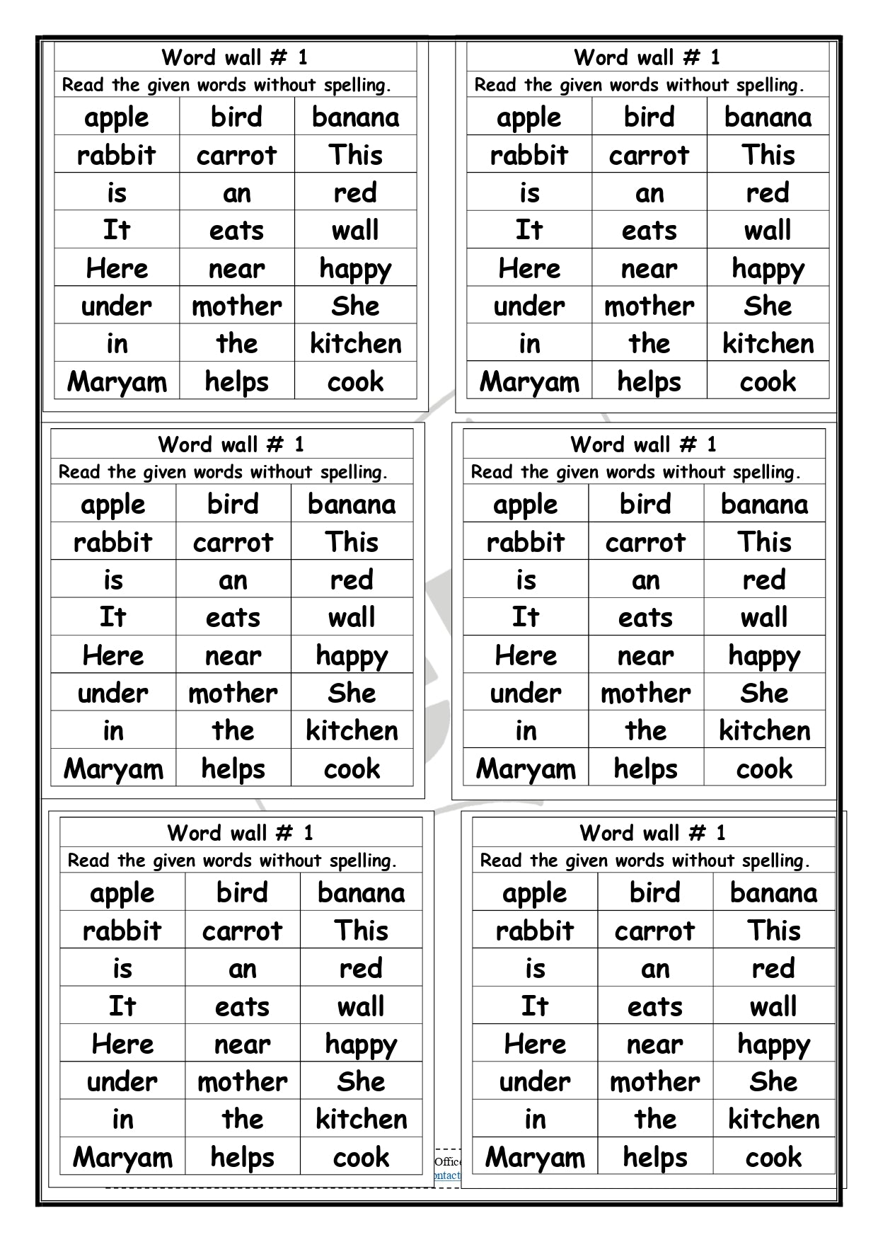Kindergarten Planner
