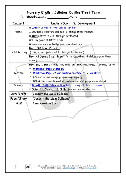 Nursery Planner