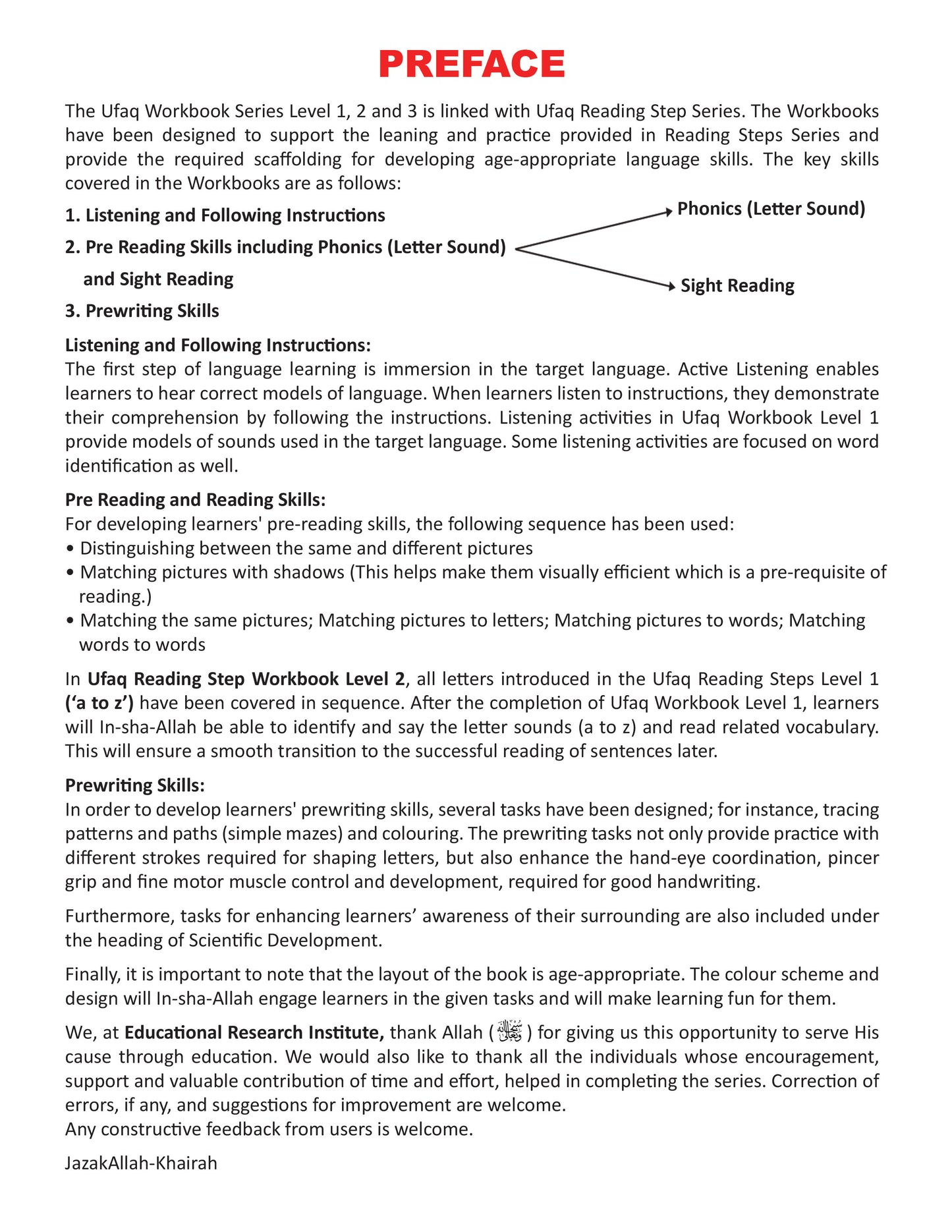 Ufaq Workbook - 2