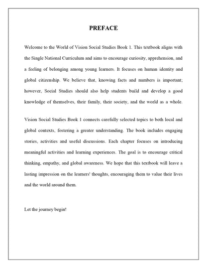 social Studies - 1