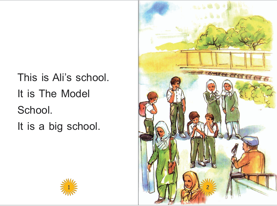 Ali At The School