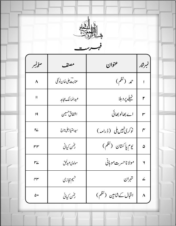 Armughan-e-Urdu - 7