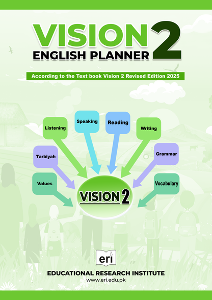 Vision English Planner - 2